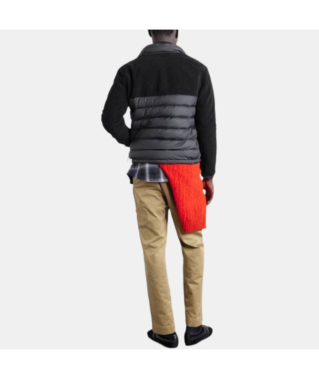 MONCLER Черная куртка, фото 4