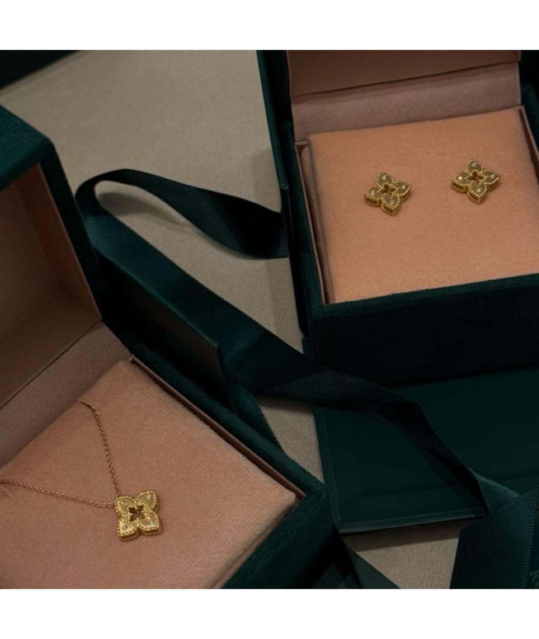 ROBERTO COIN Золотые серьги из желтого золота, фото 3