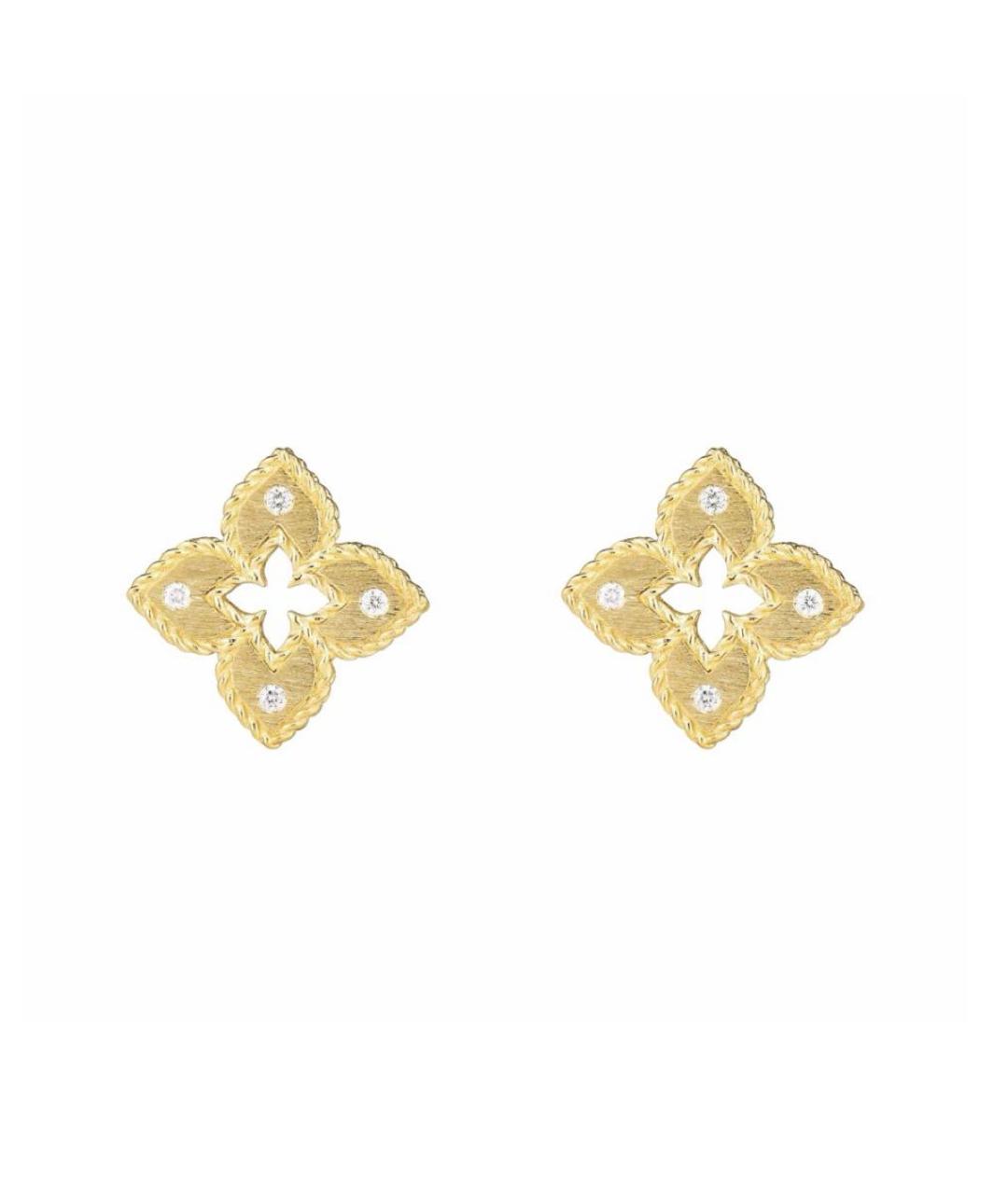 ROBERTO COIN Золотые серьги из желтого золота, фото 1