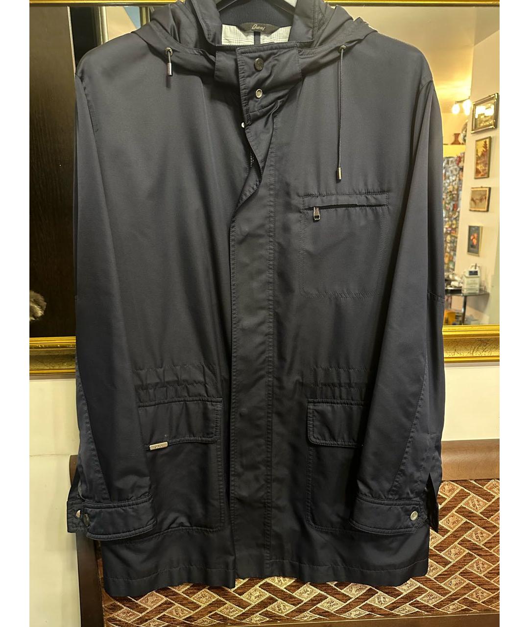 BRIONI Темно-синяя куртка, фото 8