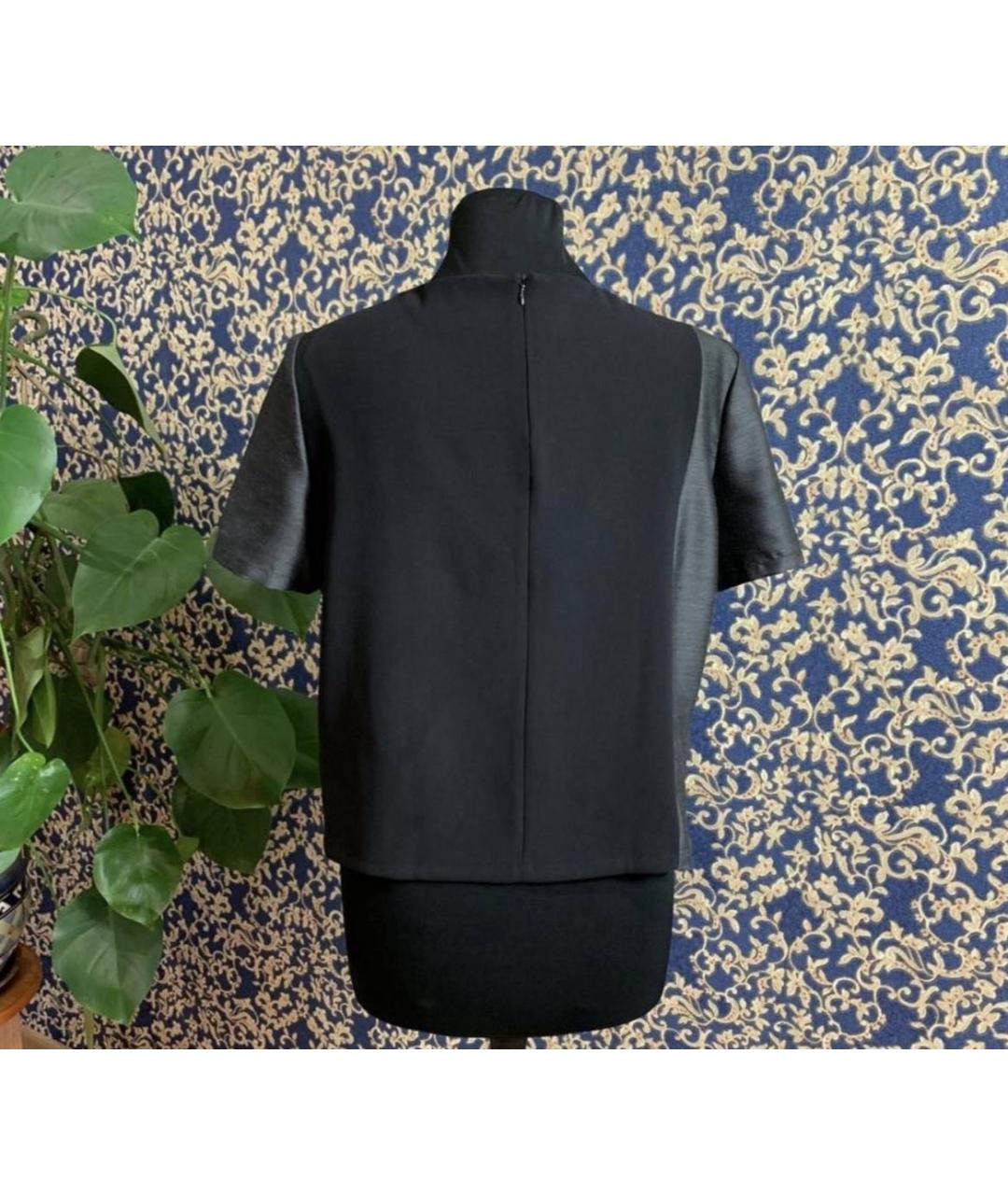 ARMANI JEANS Антрацитовая шерстяная блузы, фото 3