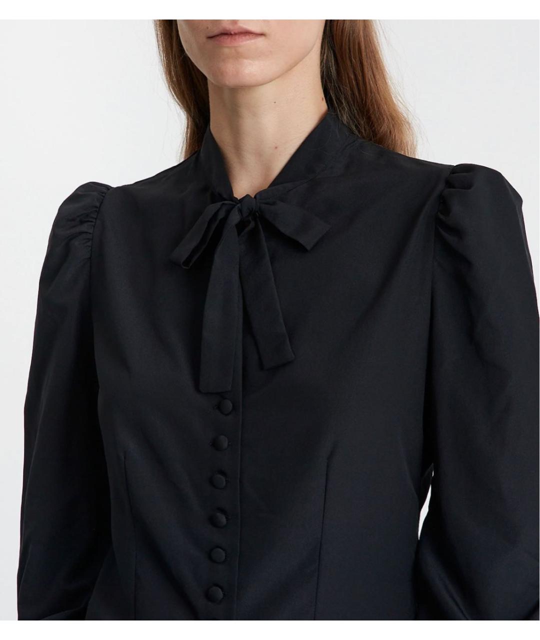 TOM FORD Черная полиамидовая блузы, фото 5