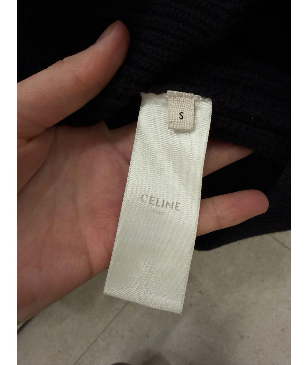 CELINE Черный джемпер / свитер, фото 4