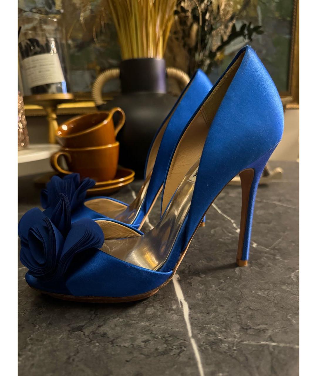 BADGLEY MISCHKA Синие туфли, фото 8