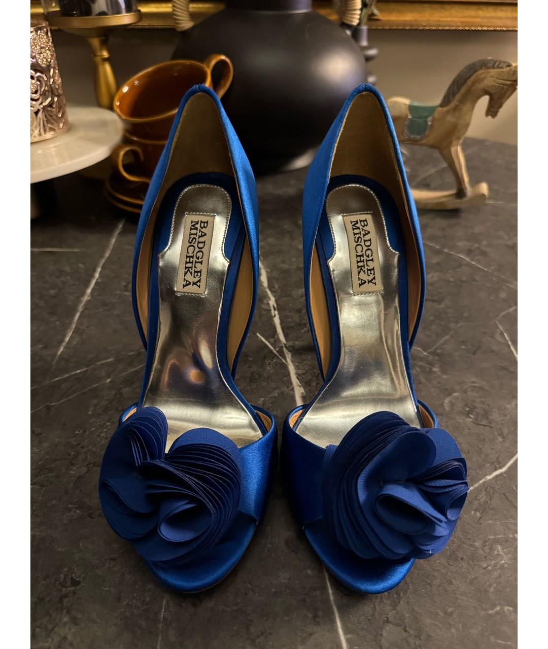 BADGLEY MISCHKA Синие туфли, фото 2