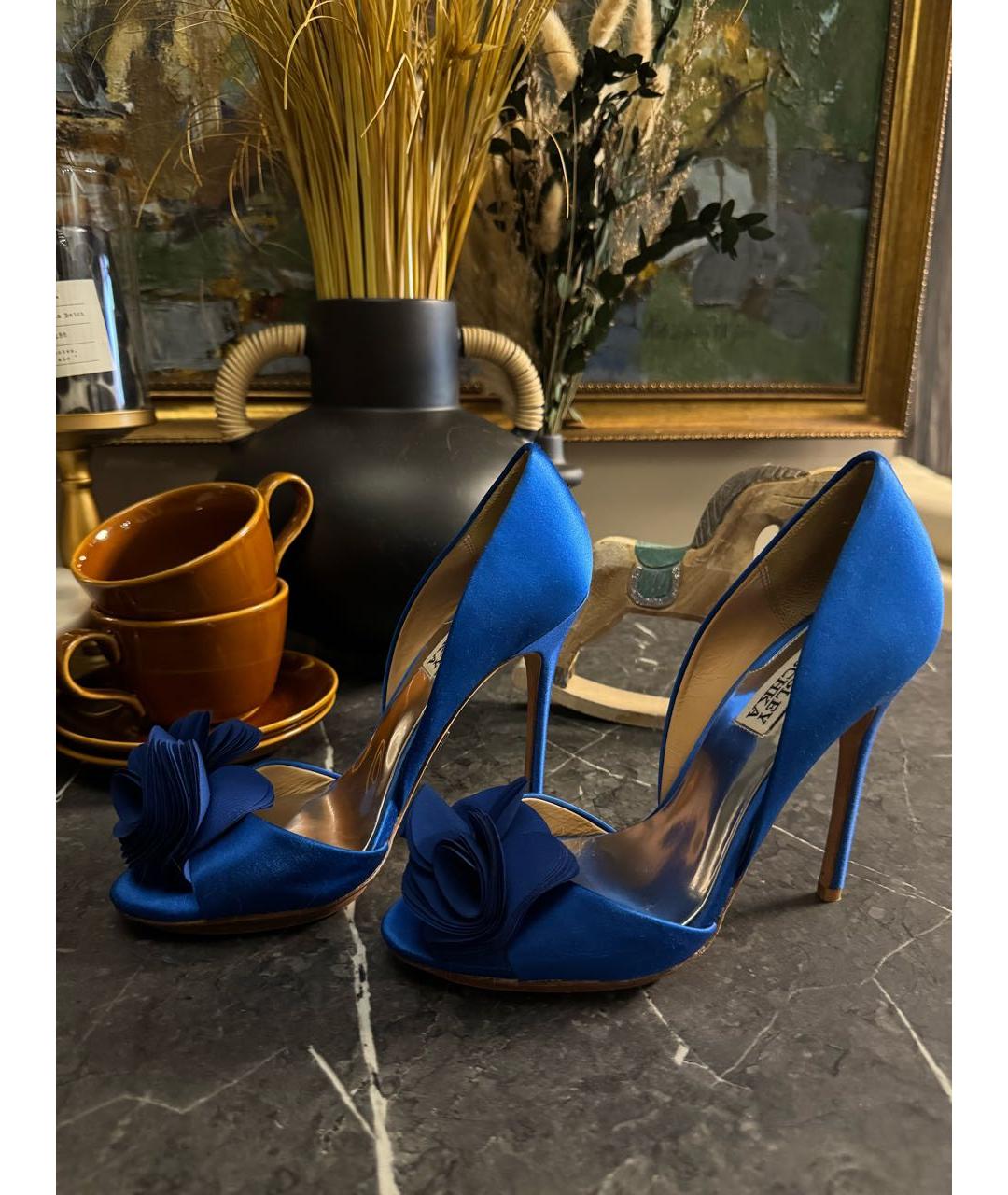 BADGLEY MISCHKA Синие туфли, фото 9