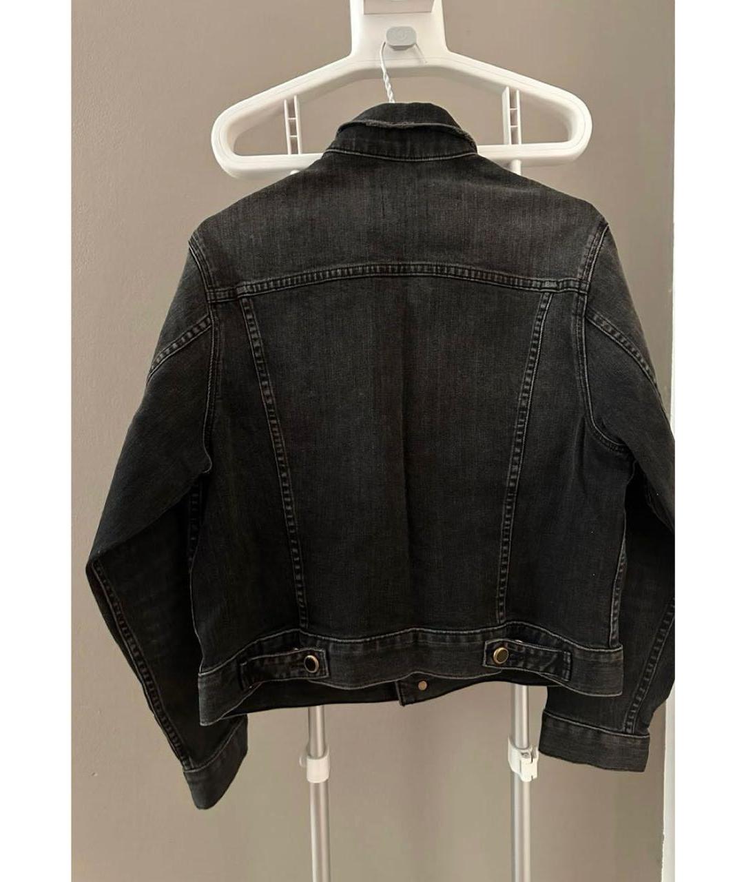 KHAITE Черный хлопко-эластановый джемпер / свитер, фото 2