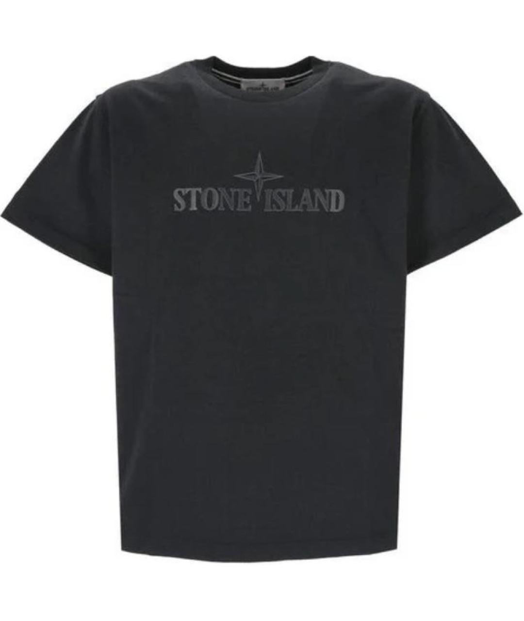 STONE ISLAND Серая футболка, фото 1