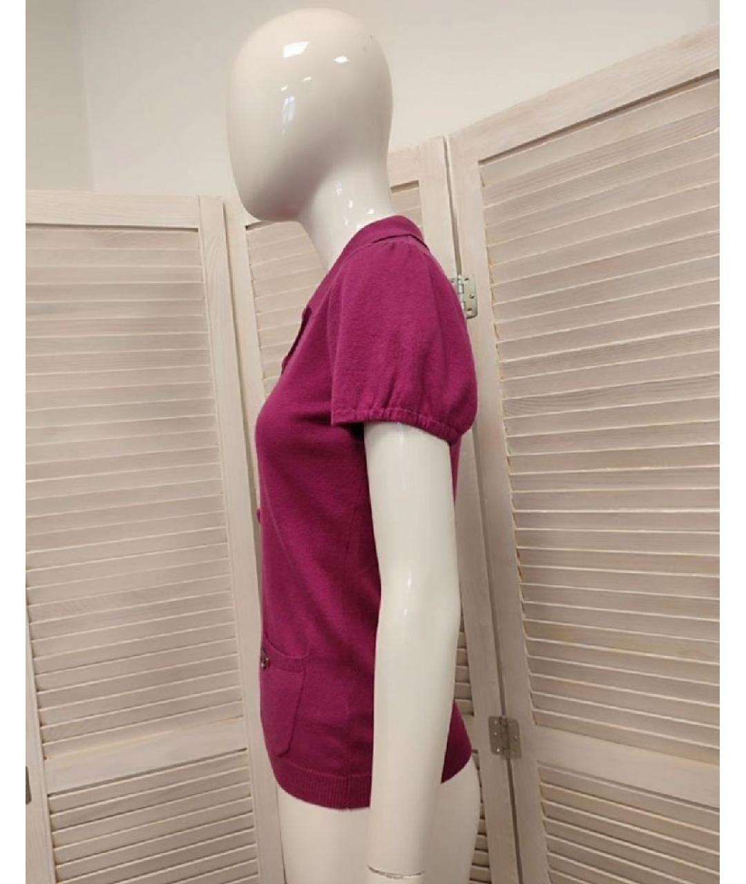 LIU JO Розовый хлопковый джемпер / свитер, фото 4