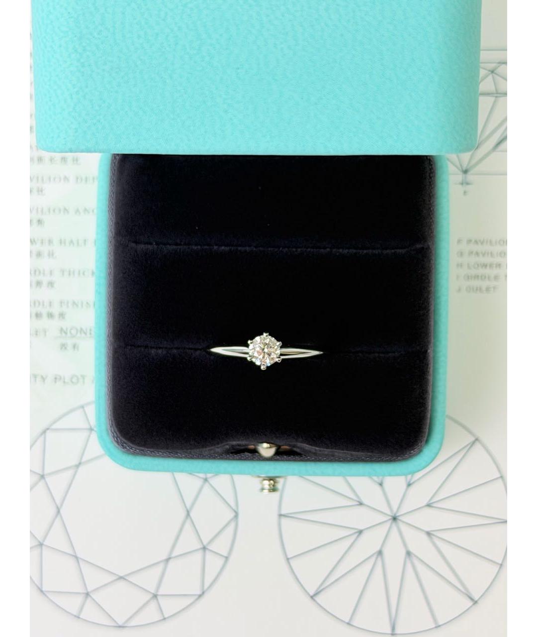 TIFFANY&CO Серебряное кольцо из белого золота, фото 5