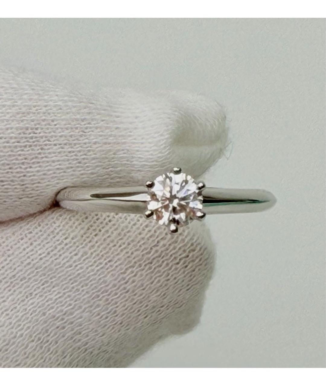 TIFFANY&CO Серебряное кольцо из белого золота, фото 7