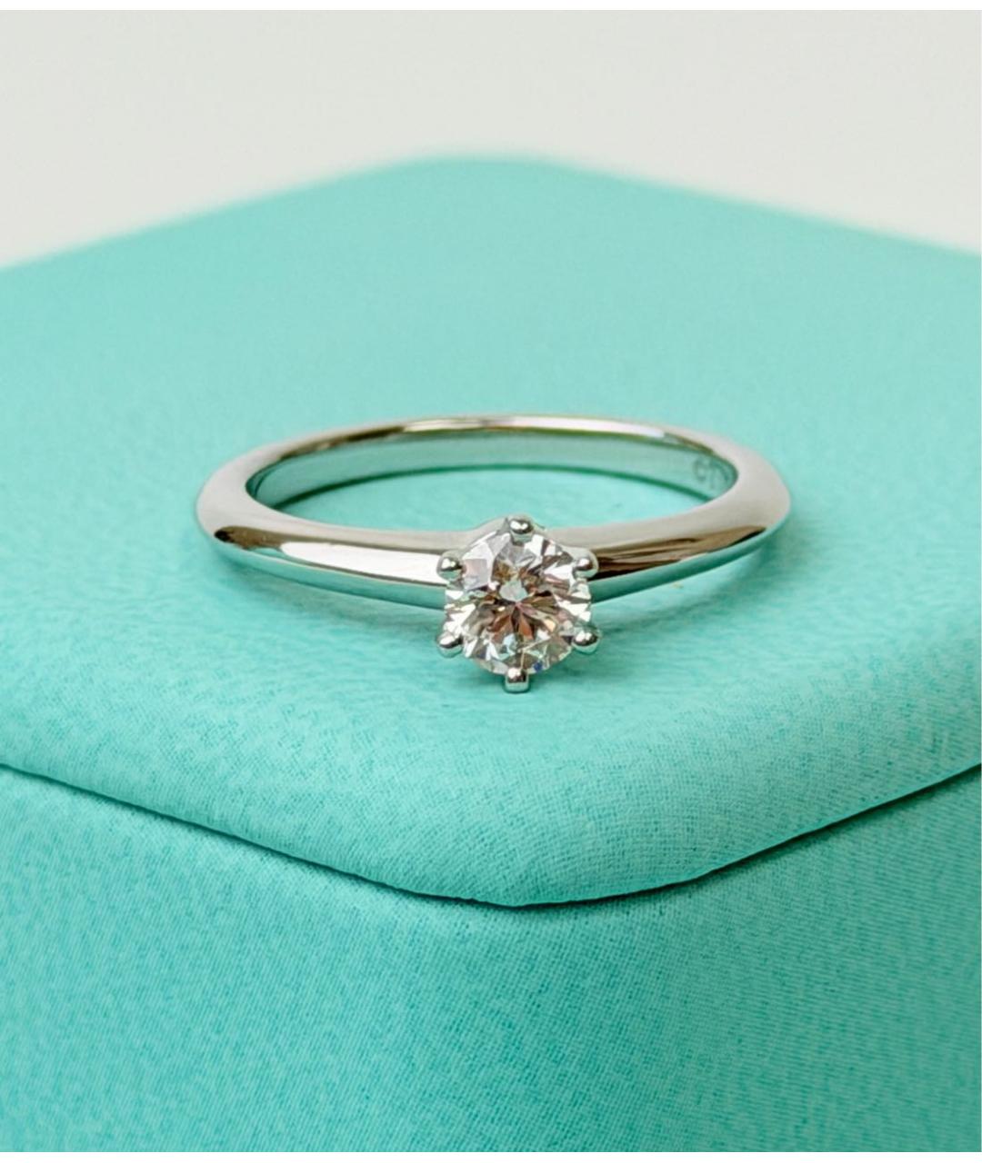 TIFFANY&CO Серебряное кольцо из белого золота, фото 8