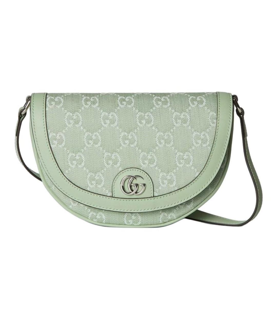 GUCCI Зеленая сумка через плечо, фото 9