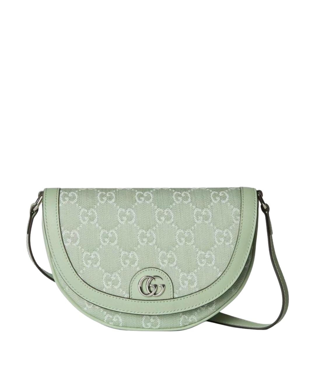 GUCCI Зеленая сумка через плечо, фото 1