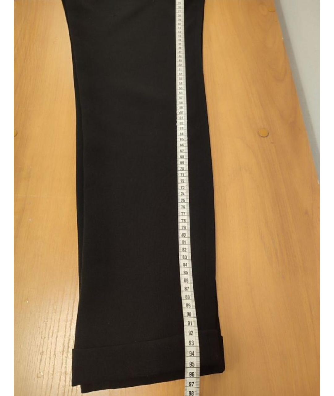 MAJE Черные ацетатные брюки узкие, фото 8