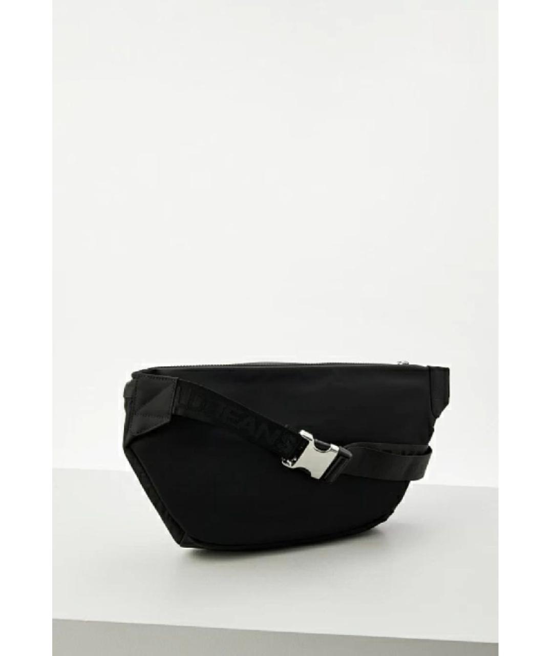 KARL LAGERFELD Черная синтетическая поясная сумка, фото 2