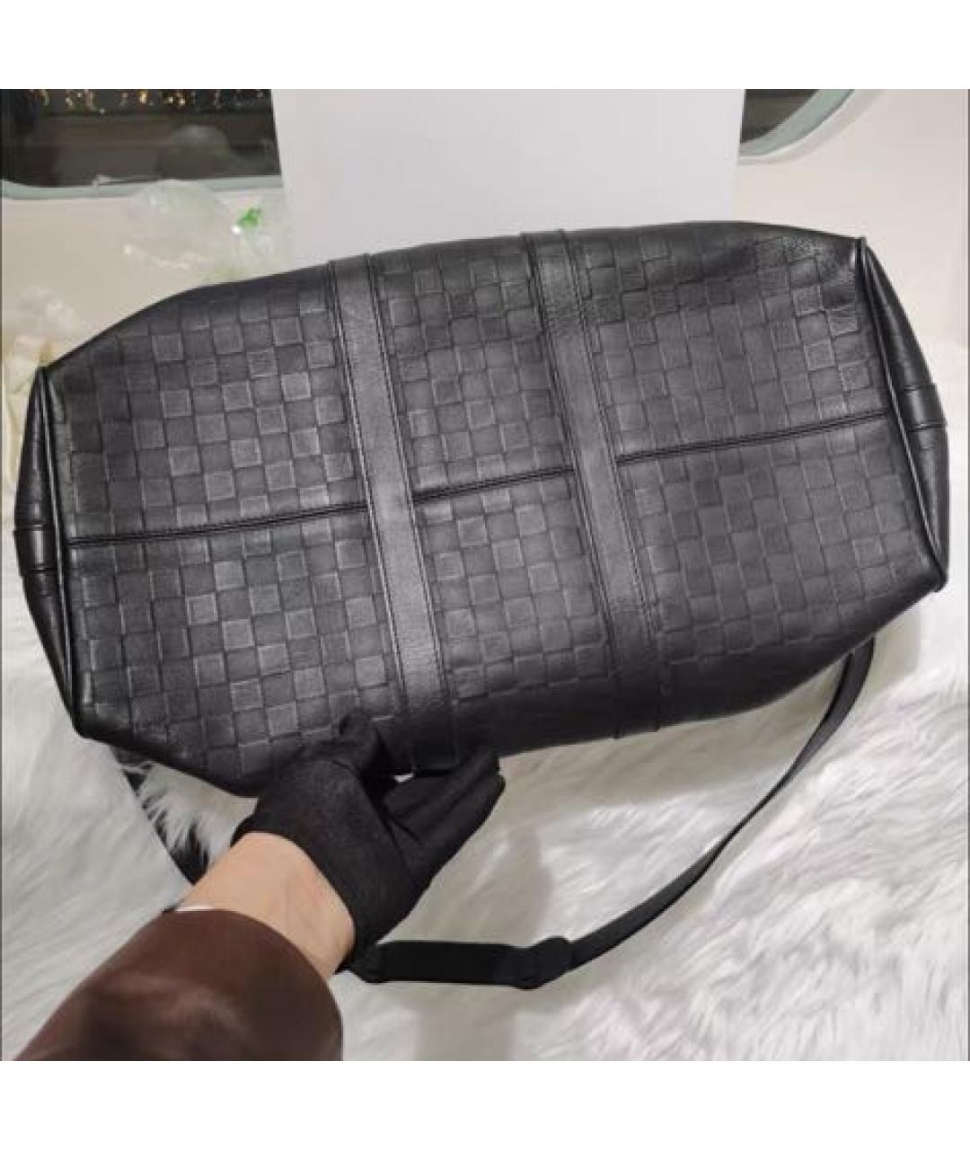 LOUIS VUITTON Кожаная дорожная/спортивная сумка, фото 3