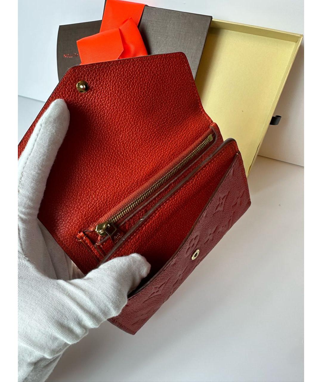 LOUIS VUITTON Кожаный кошелек, фото 4