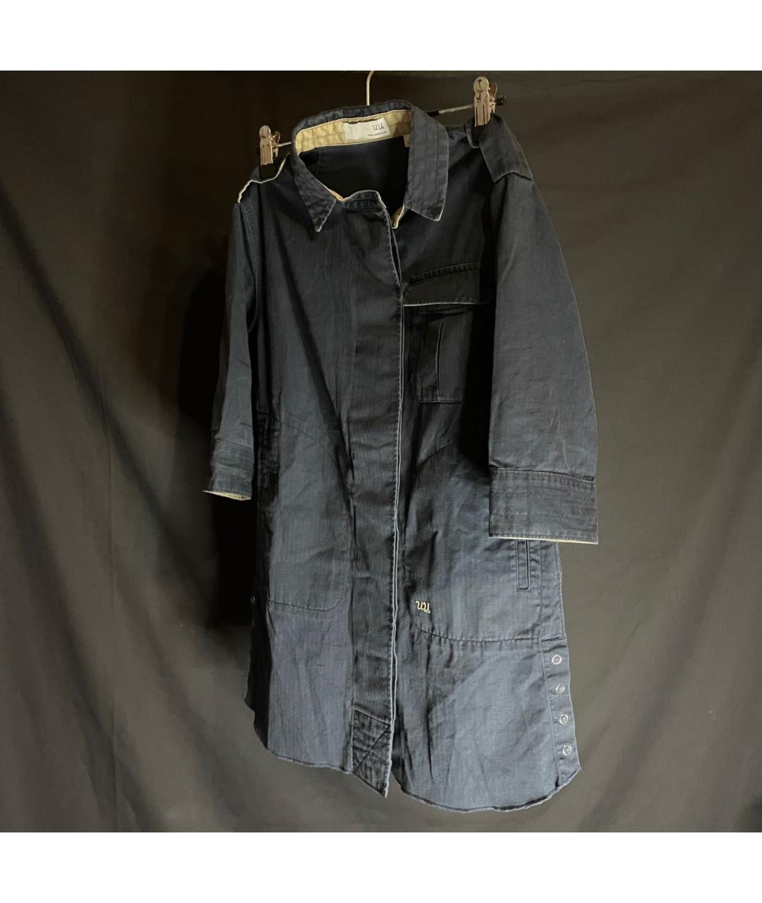 UNDERCOVER Антрацитовая хлопковая куртка, фото 3