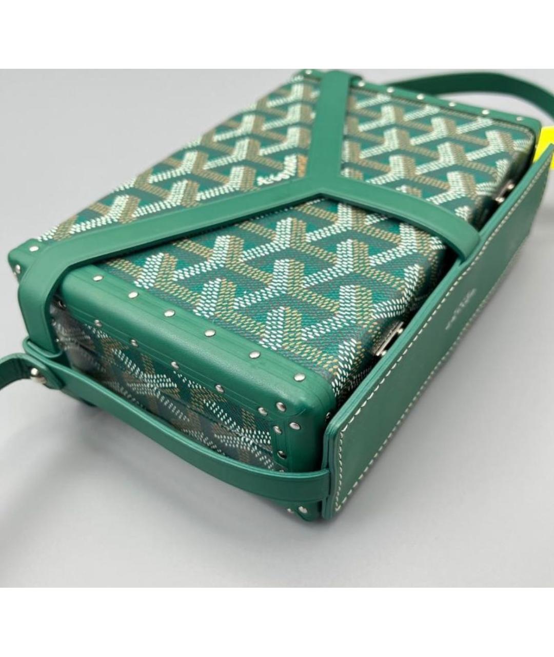 GOYARD Зеленая сумка через плечо, фото 7