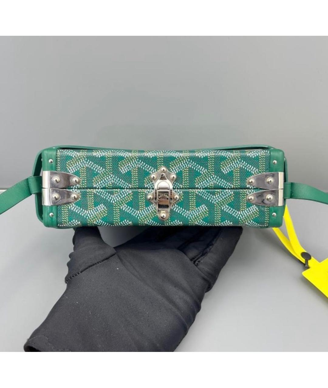 GOYARD Зеленая сумка через плечо, фото 4