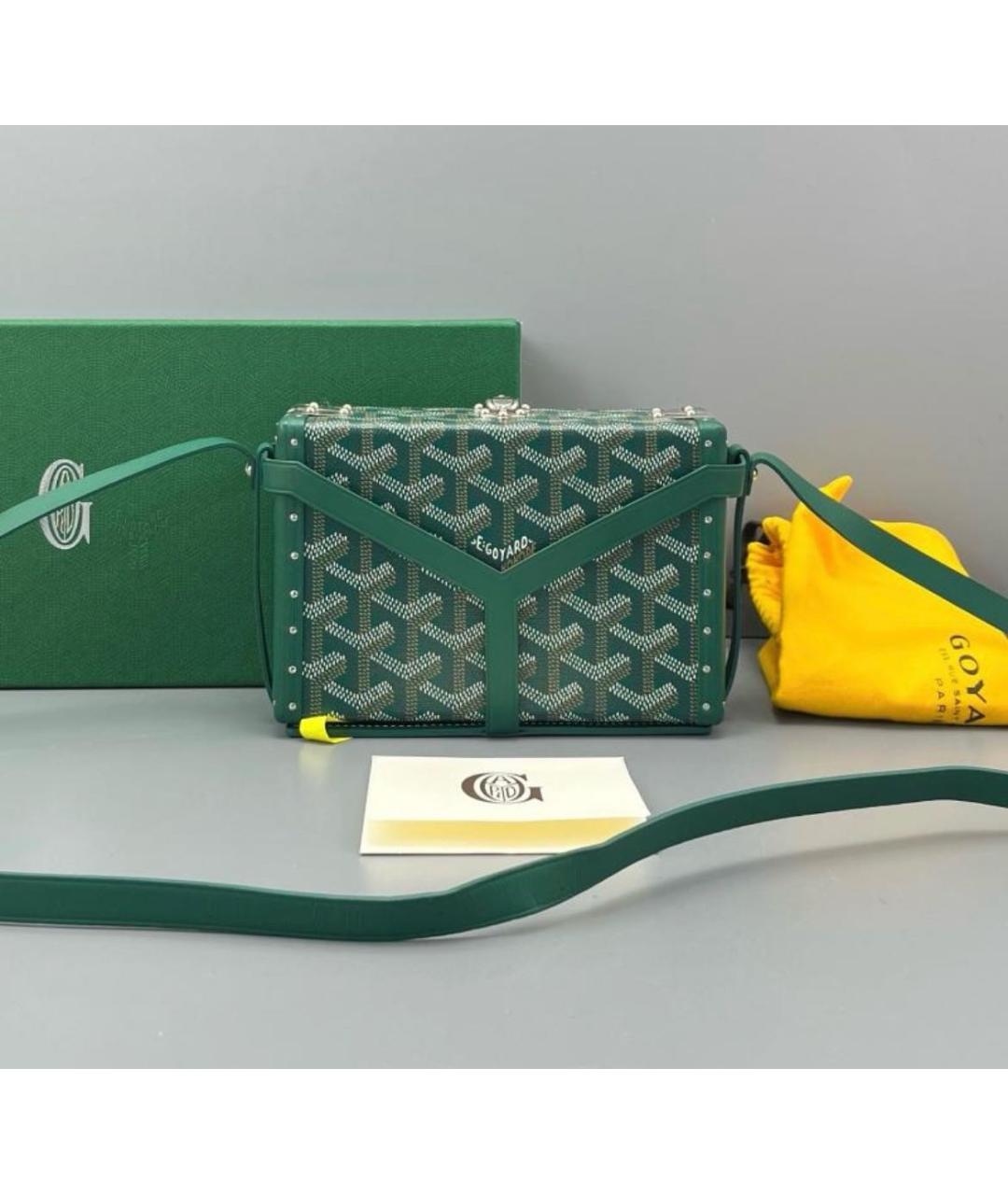 GOYARD Зеленая сумка через плечо, фото 2