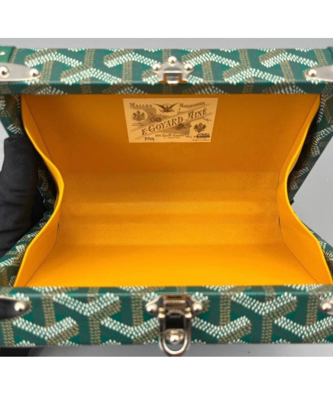 GOYARD Зеленая сумка через плечо, фото 5