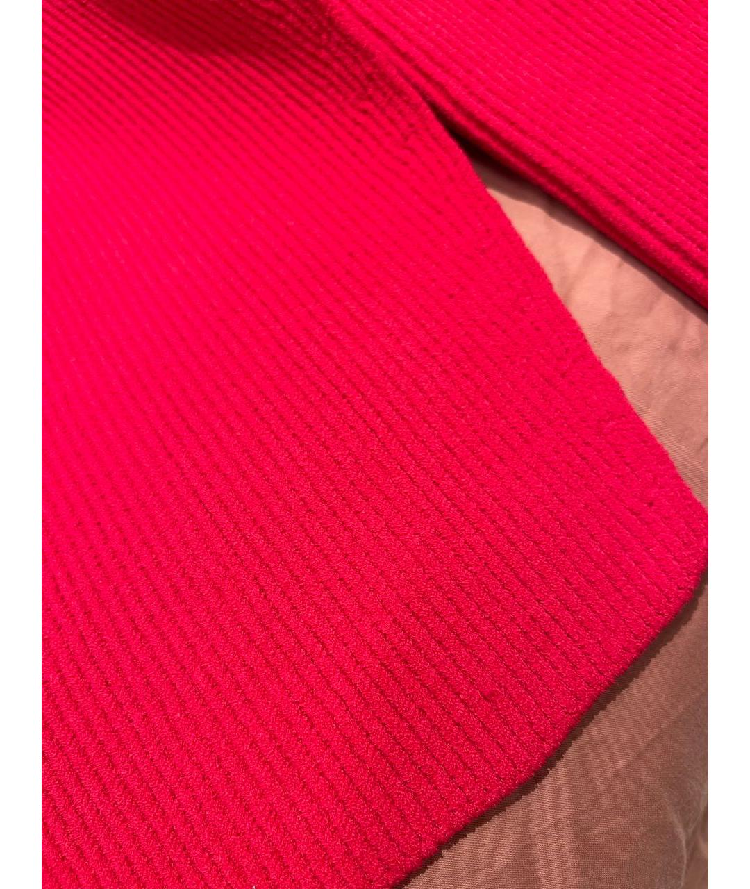 KHAITE Фуксия вискозный джемпер / свитер, фото 7