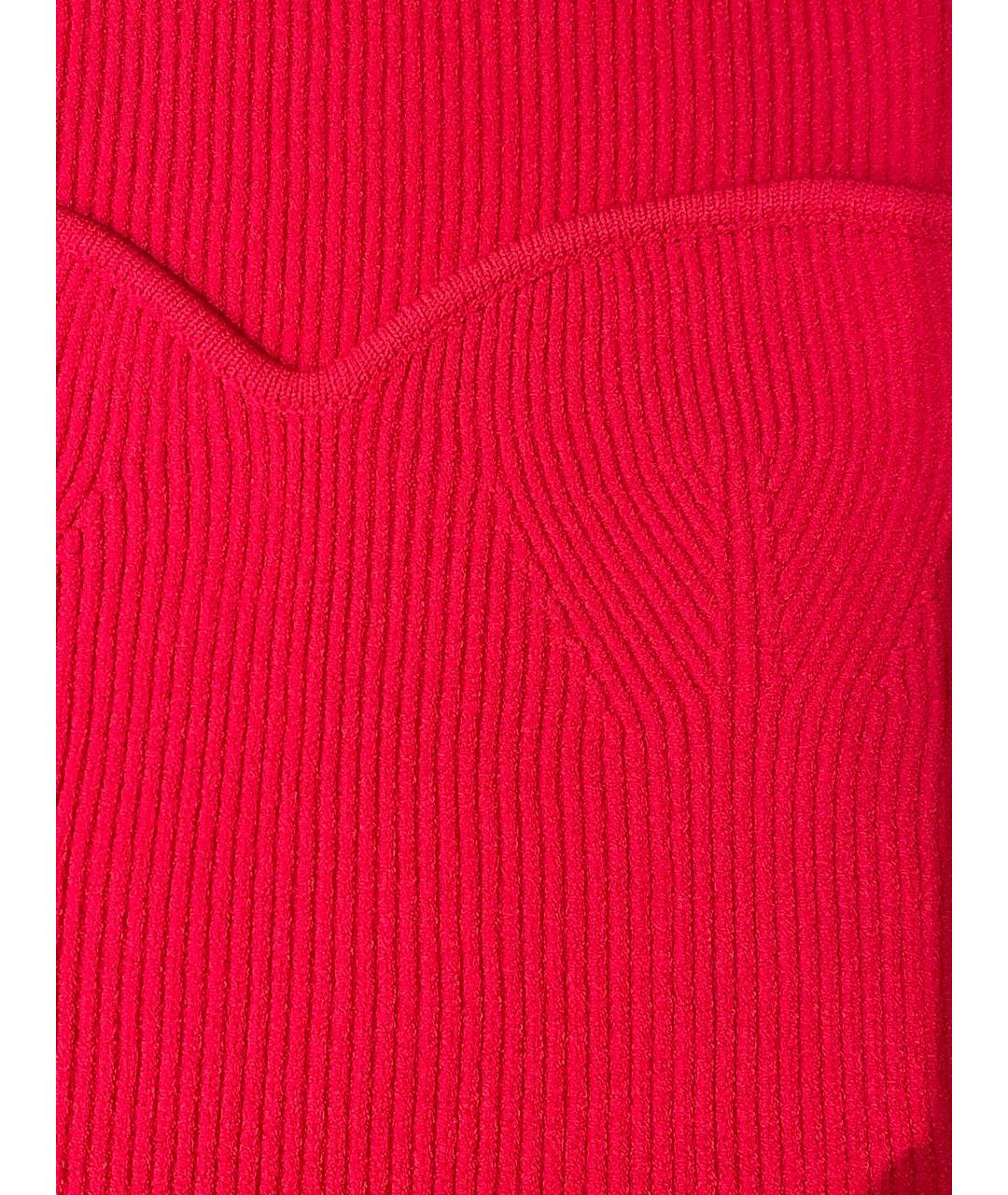 KHAITE Фуксия вискозный джемпер / свитер, фото 4