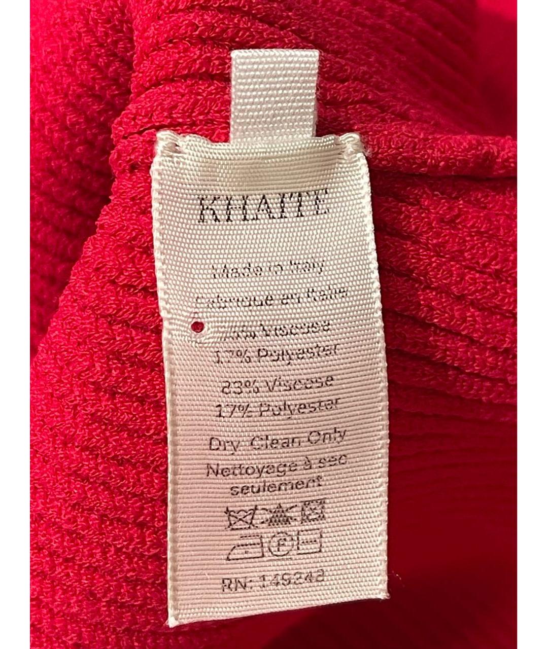 KHAITE Фуксия вискозный джемпер / свитер, фото 5