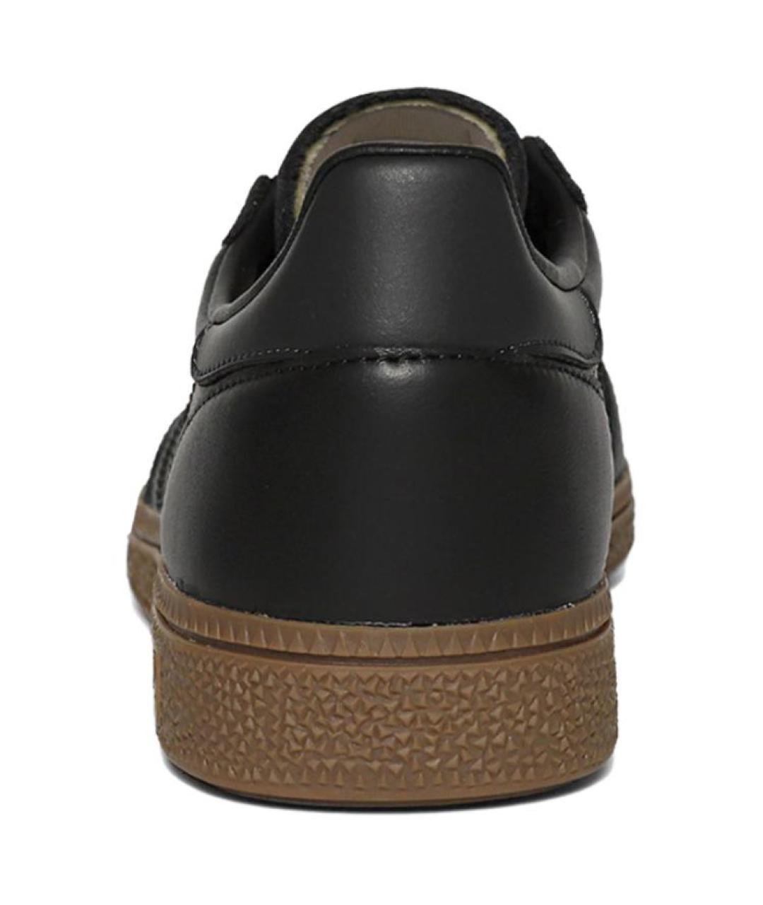 ADIDAS Черные кожаные кеды, фото 5