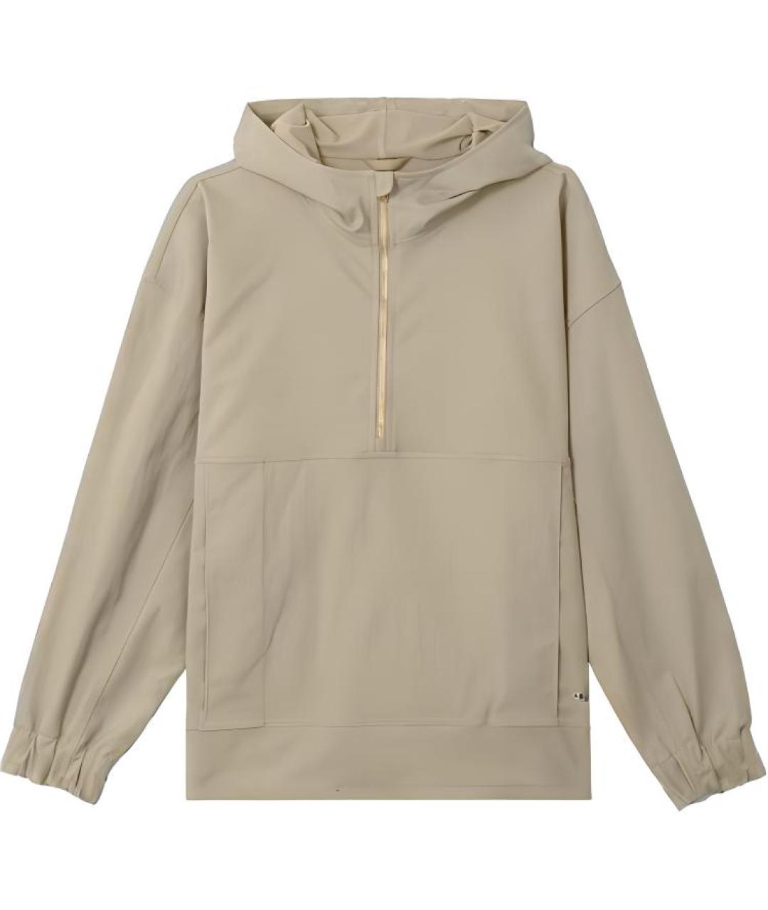 Lululemon Бежевая полиамидовая куртка, фото 1