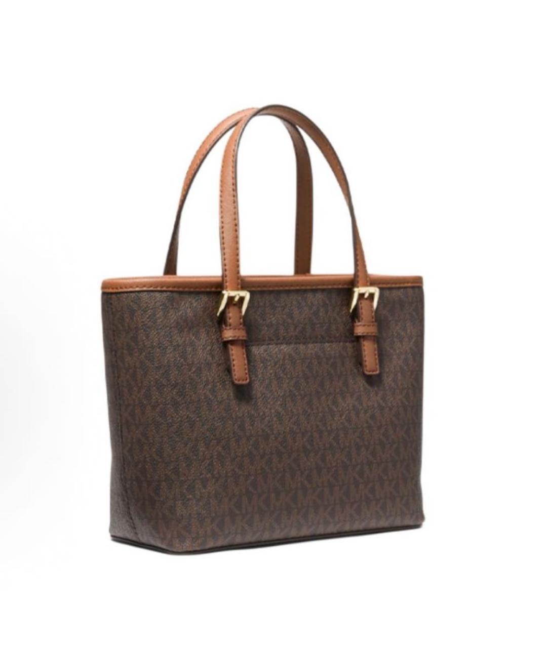 MICHAEL KORS Коричневая сумка тоут, фото 2