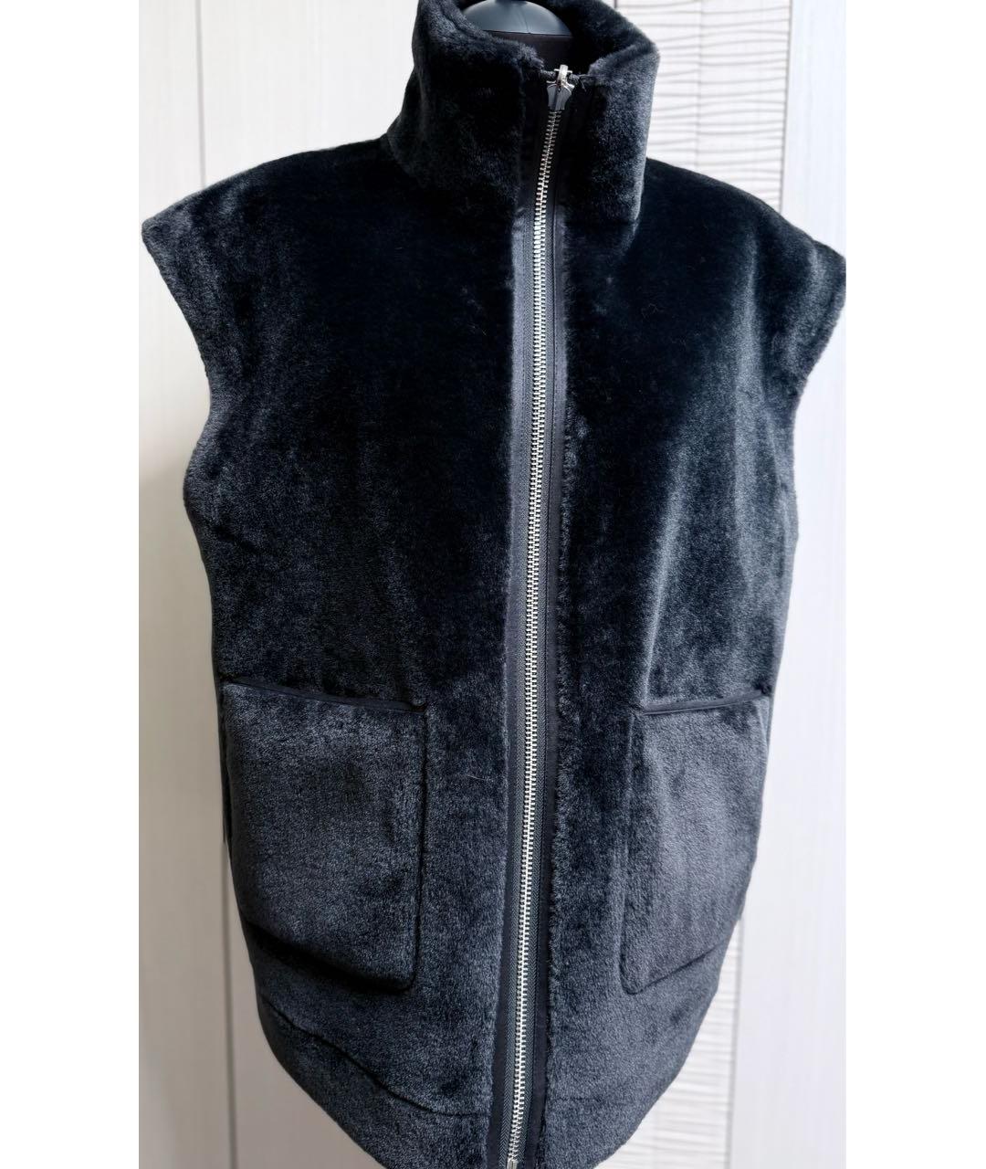 MARELLA Антрацитовый жилет, фото 7