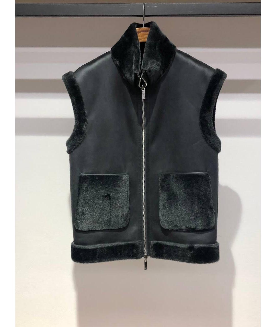 MARELLA Антрацитовый жилет, фото 3