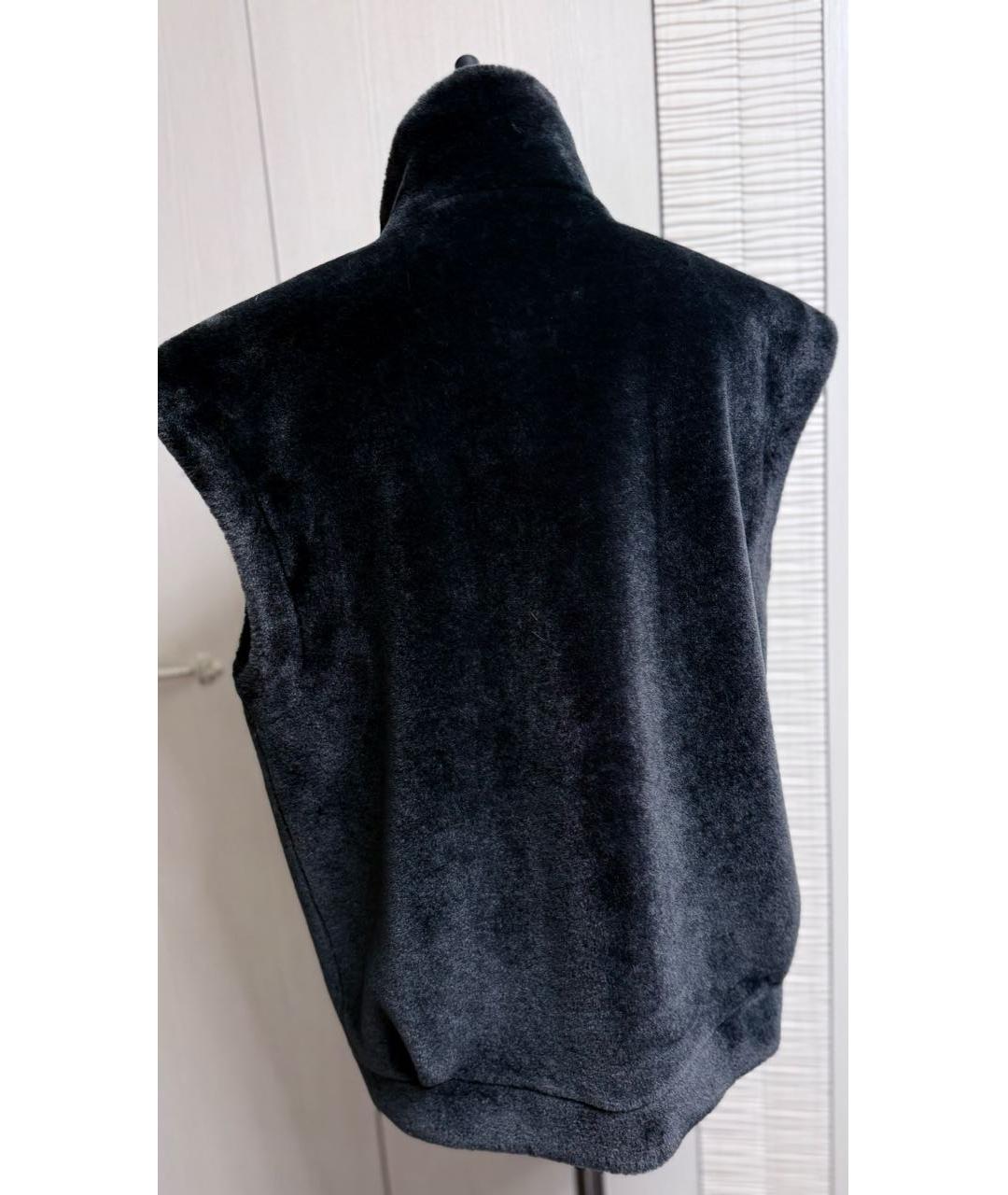 MARELLA Антрацитовый жилет, фото 8