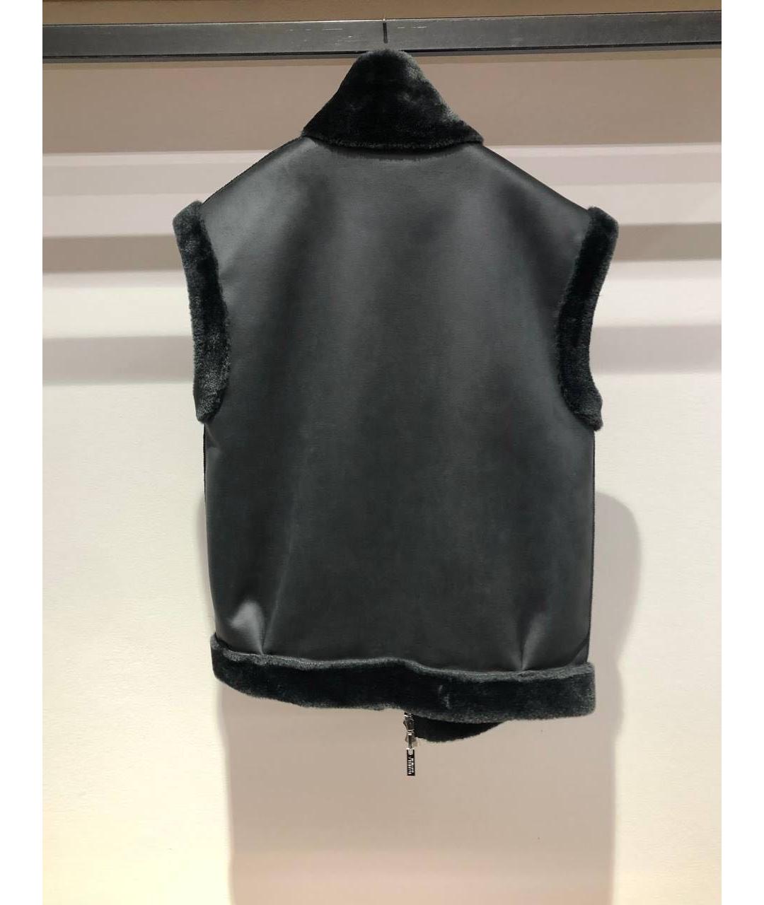 MARELLA Антрацитовый жилет, фото 4