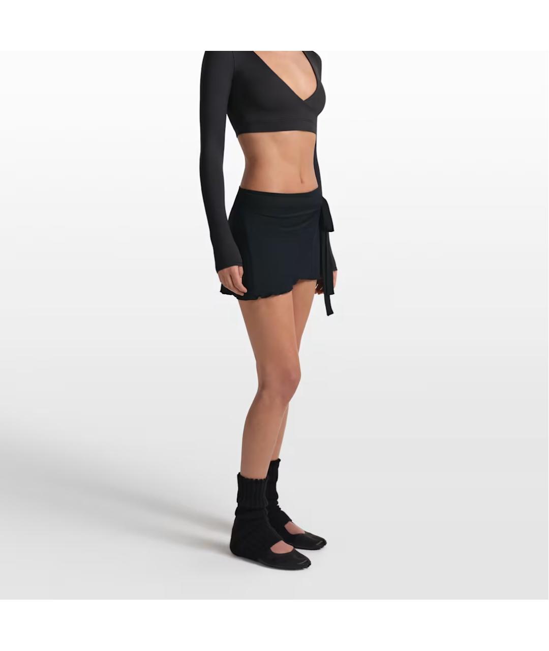 NIKE Антрацитовая юбка-шорты, фото 3