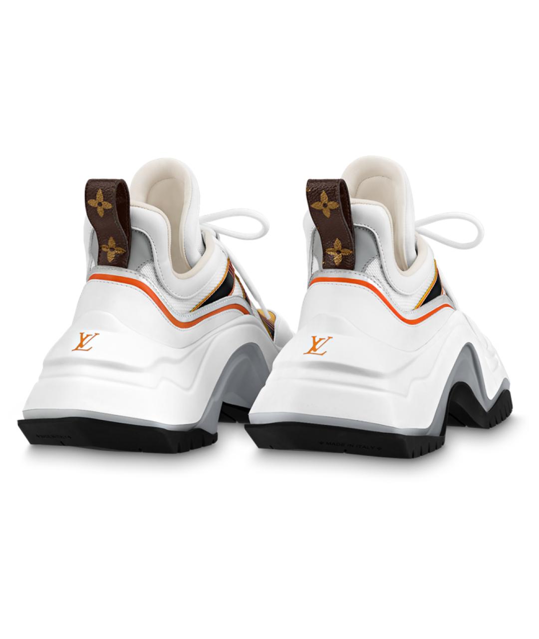 LOUIS VUITTON Белые кроссовки, фото 3