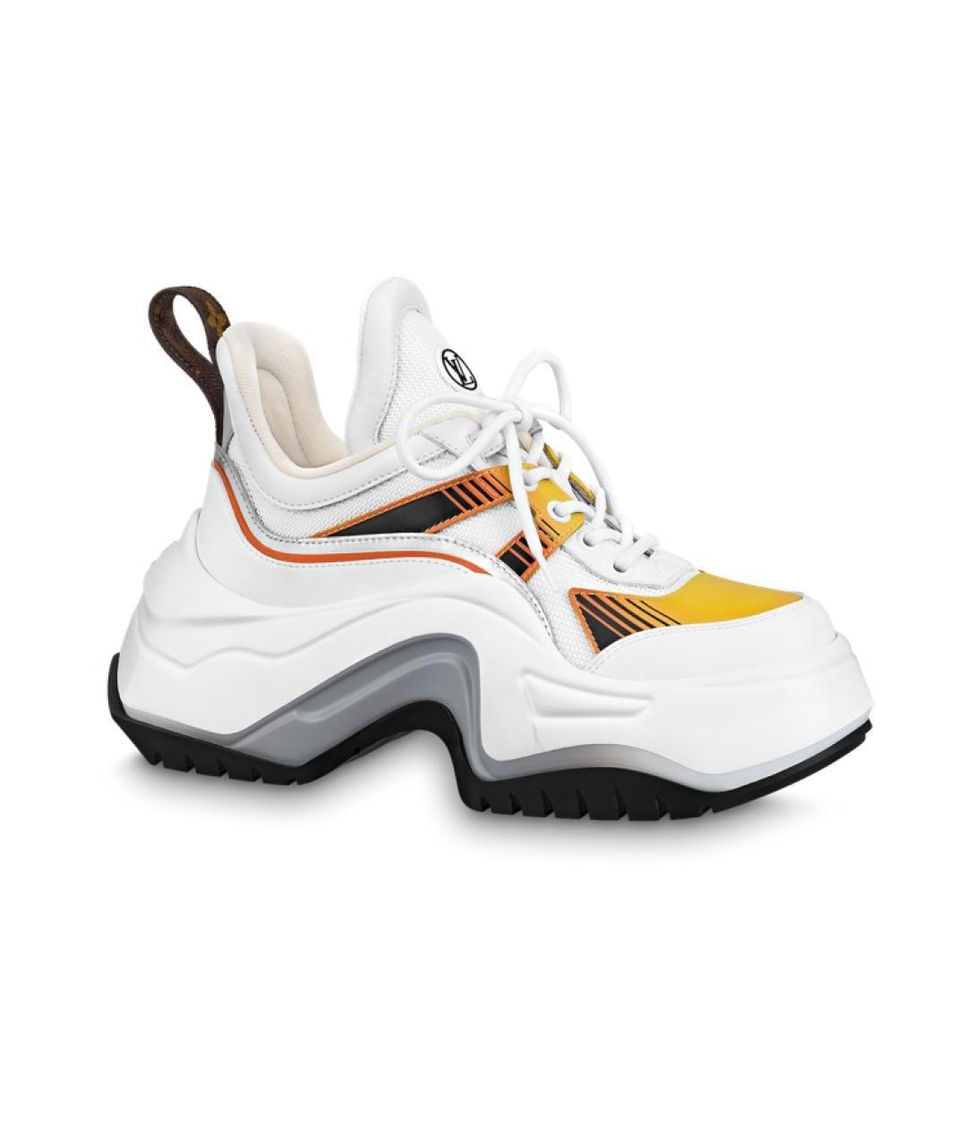 LOUIS VUITTON Белые кроссовки, фото 1