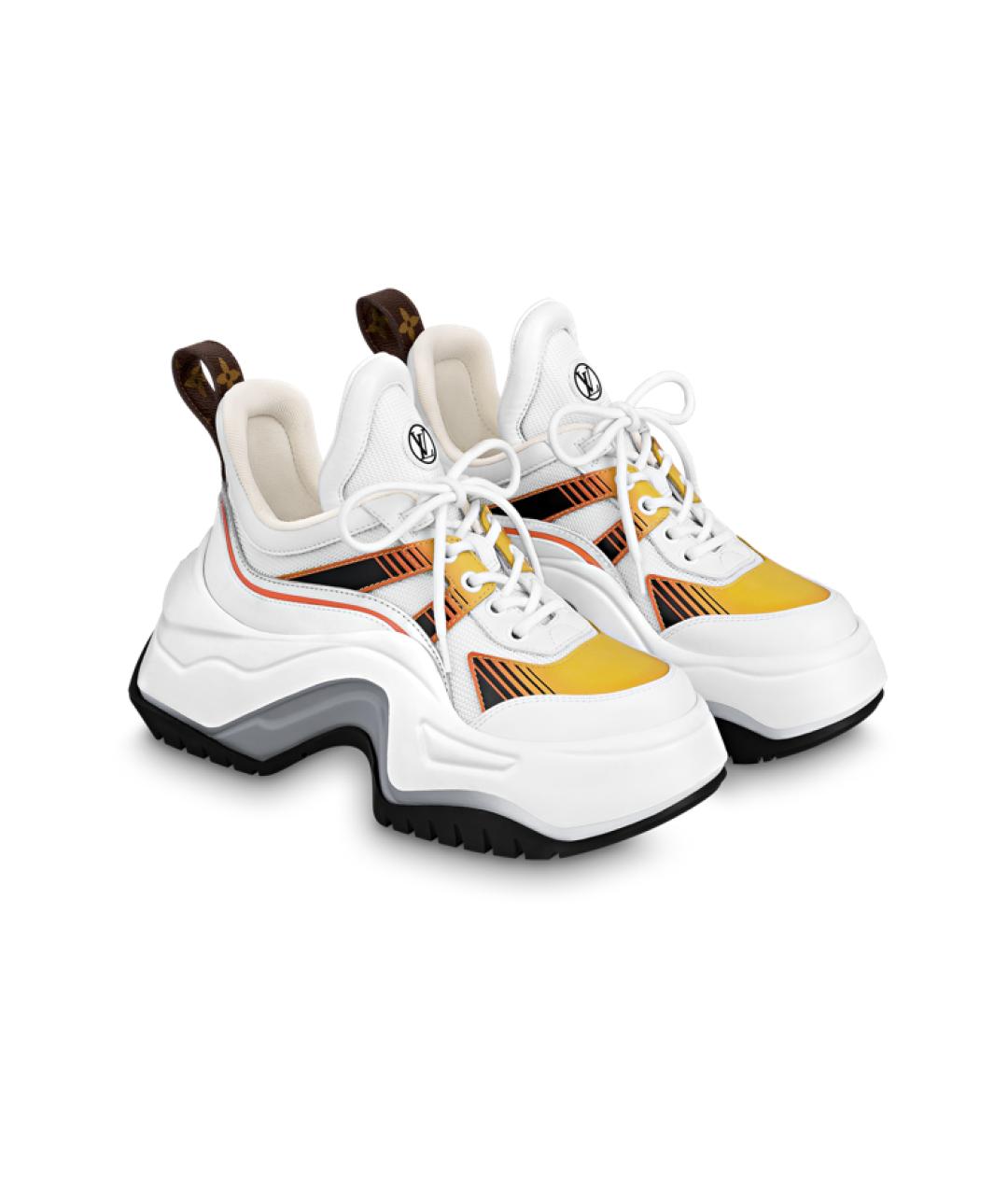 LOUIS VUITTON Белые кроссовки, фото 2