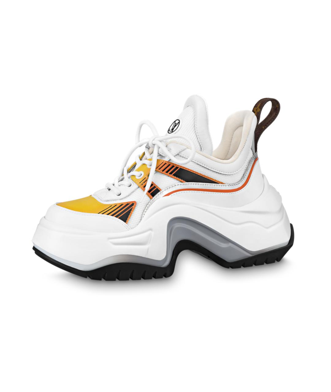 LOUIS VUITTON Белые кроссовки, фото 6