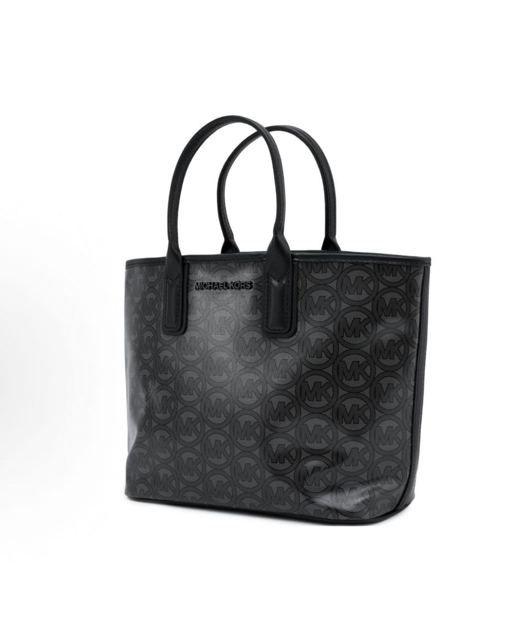 MICHAEL KORS Черная сумка тоут, фото 2