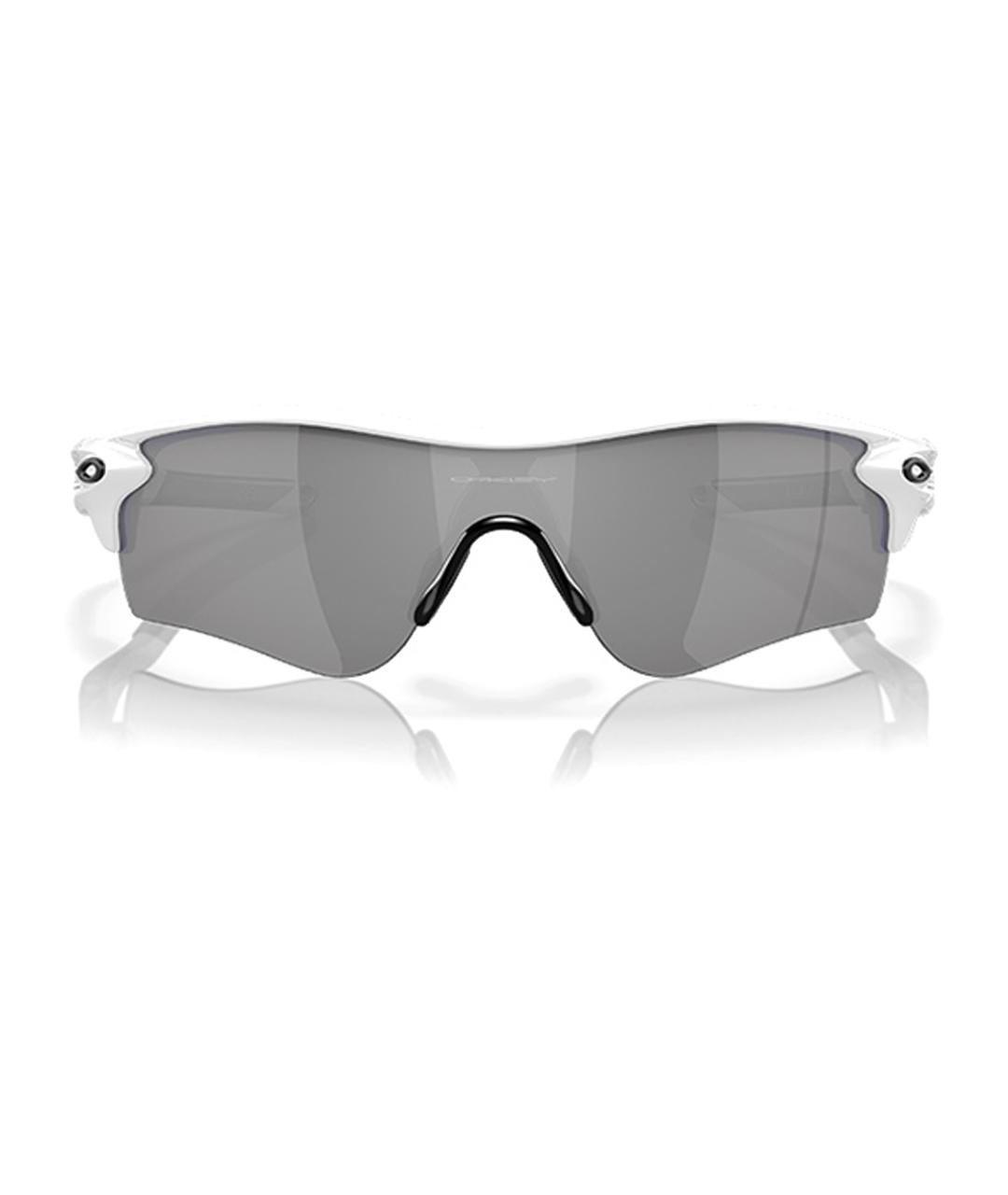 OAKLEY Серебряные пластиковые солнцезащитные очки, фото 2