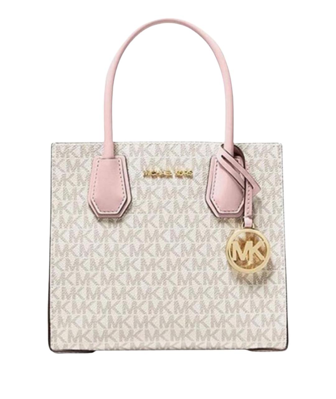 MICHAEL KORS Розовая сумка тоут, фото 1