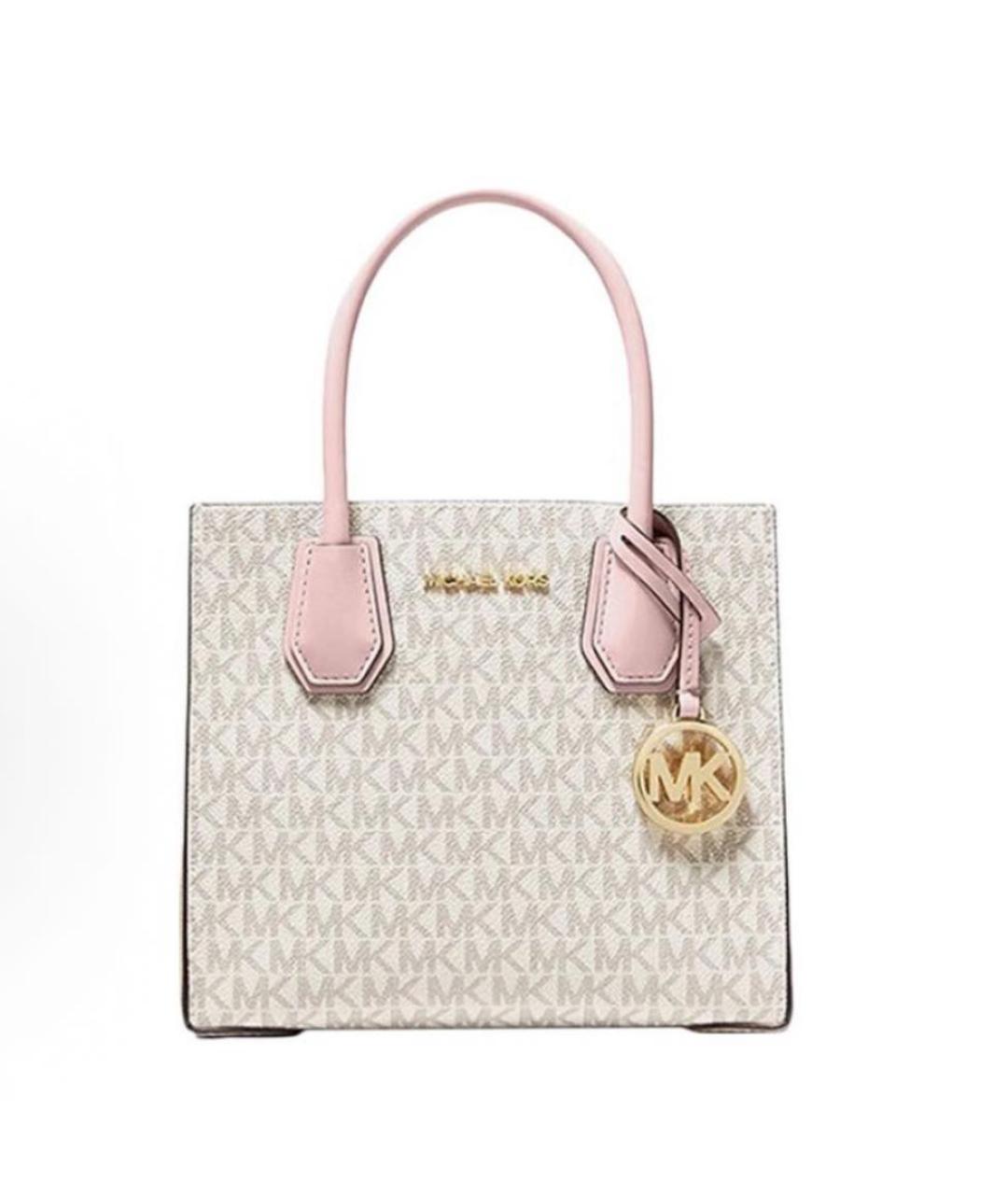 MICHAEL KORS Розовая сумка тоут, фото 9