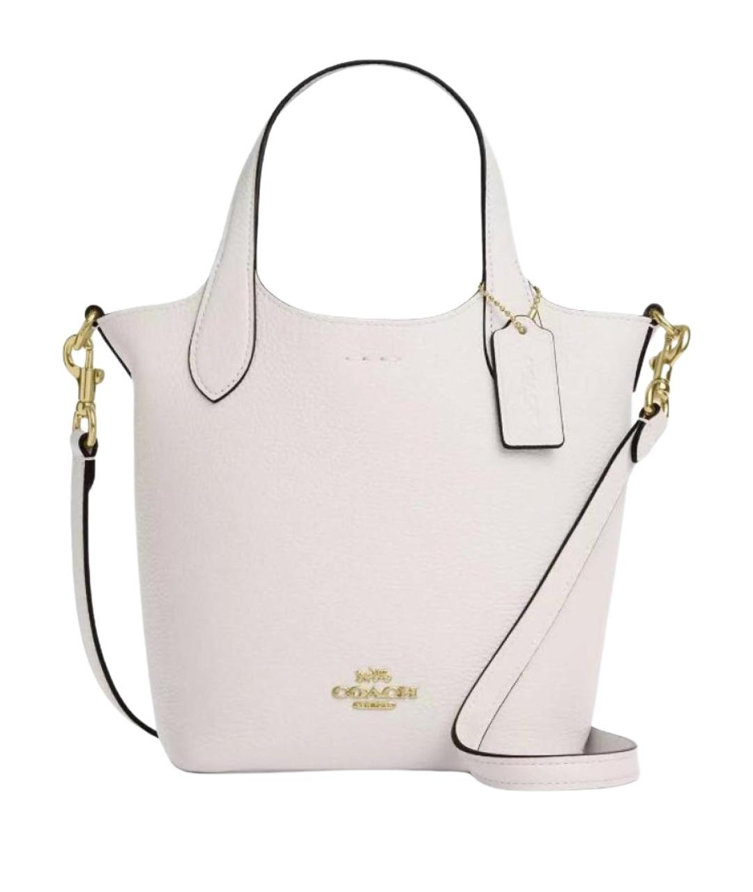 COACH Белая сумка тоут, фото 1