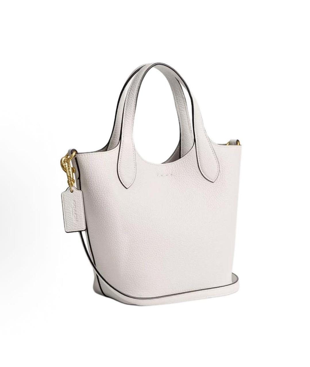 COACH Белая сумка тоут, фото 2