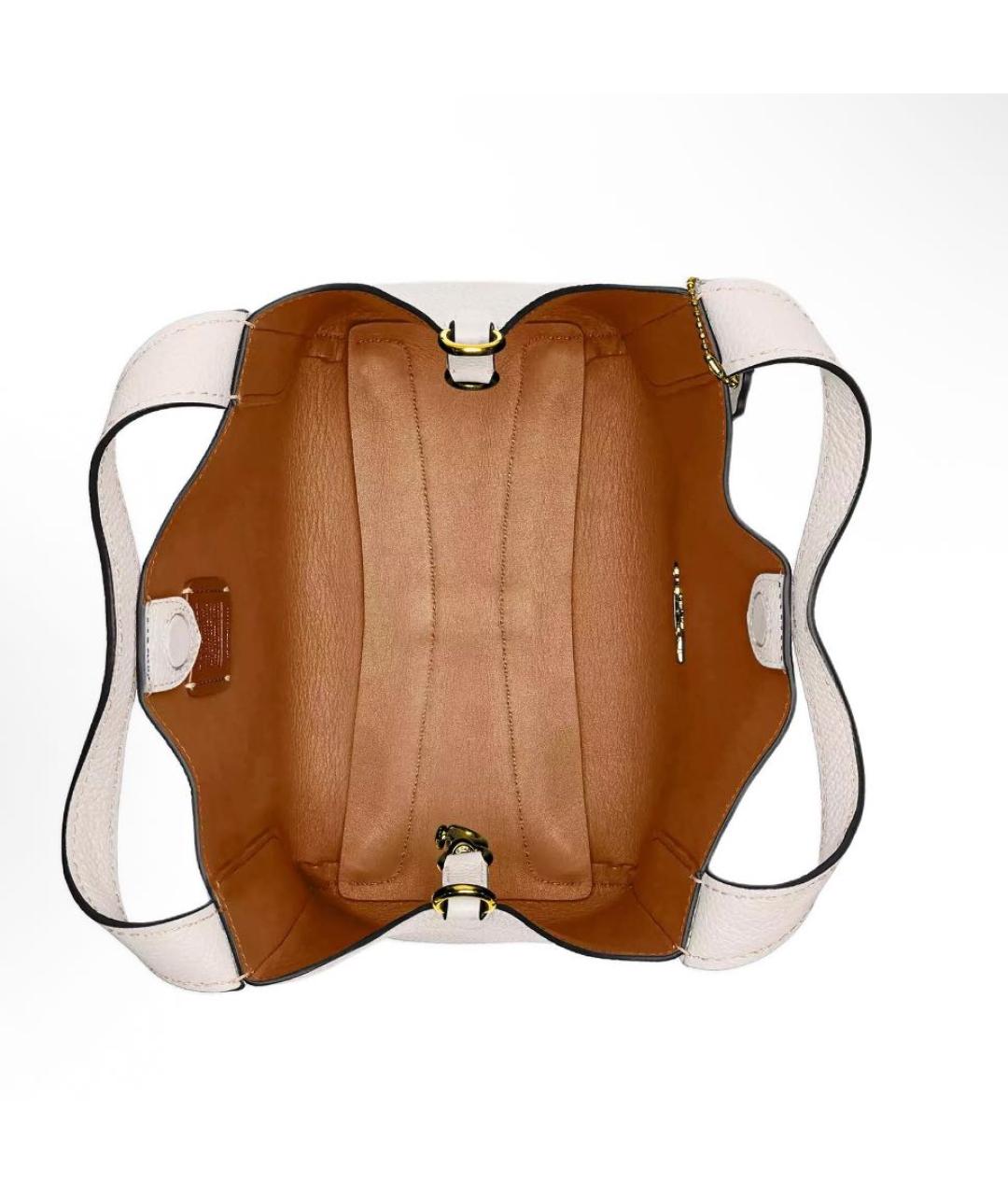 COACH Белая сумка через плечо, фото 2