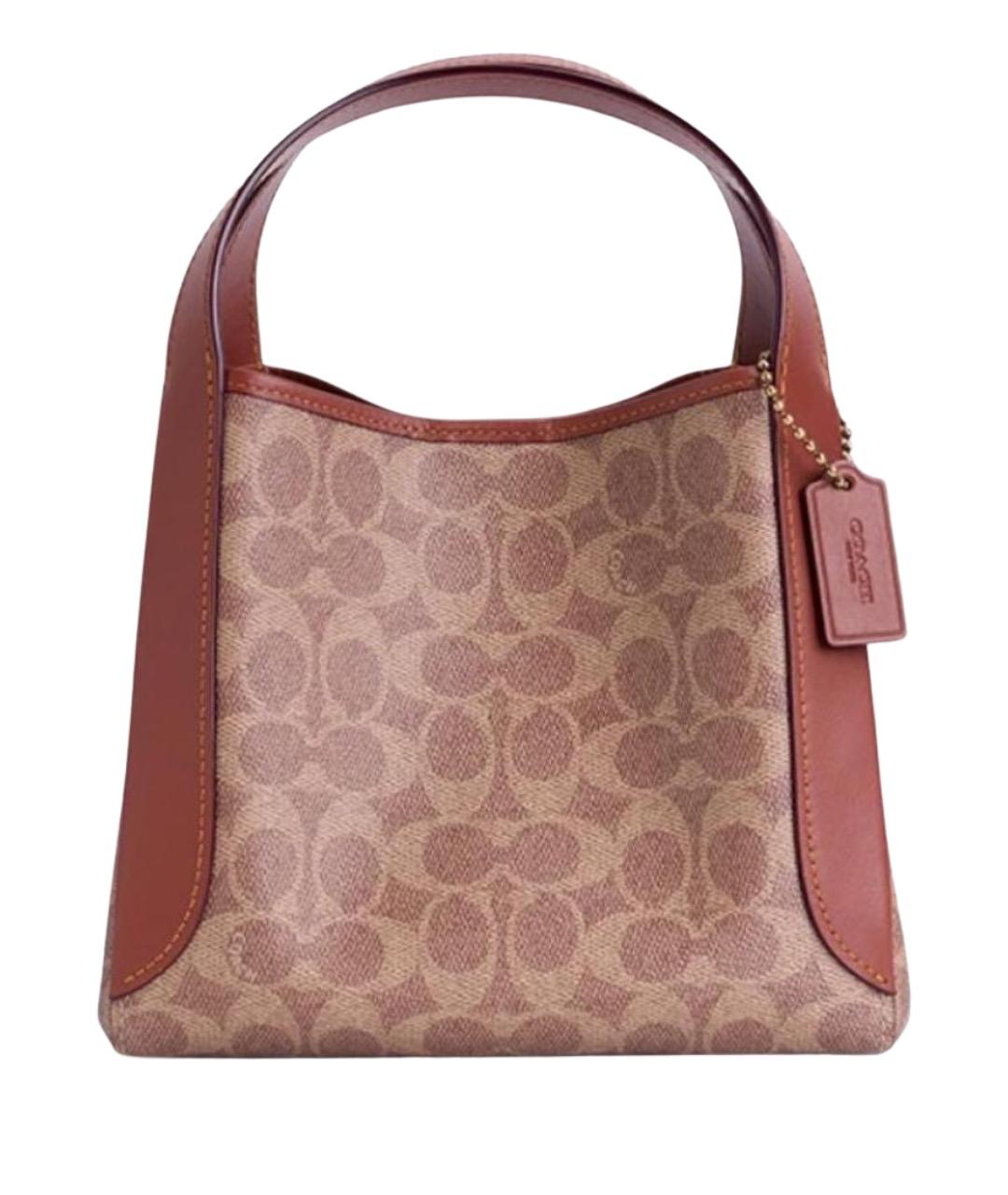 COACH Коралловая сумка тоут, фото 1